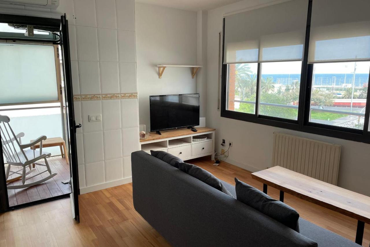 Apartment With Sea Views Next To The Beach Of Mar Bella Barcelona Ngoại thất bức ảnh