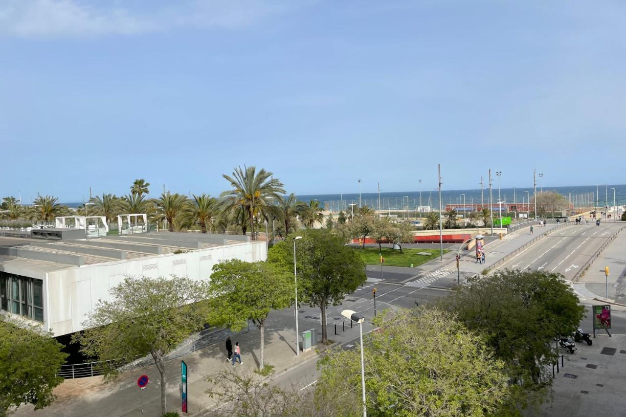 Apartment With Sea Views Next To The Beach Of Mar Bella Barcelona Ngoại thất bức ảnh