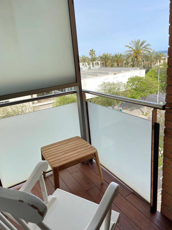 Apartment With Sea Views Next To The Beach Of Mar Bella Barcelona Ngoại thất bức ảnh